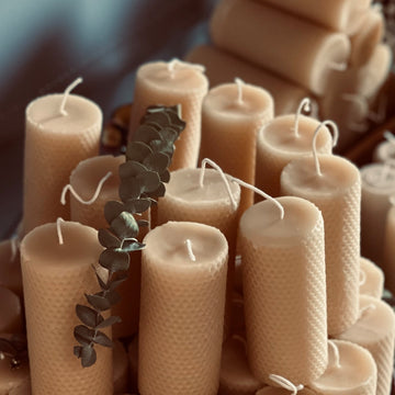 Honeycomb Pattern Pillar